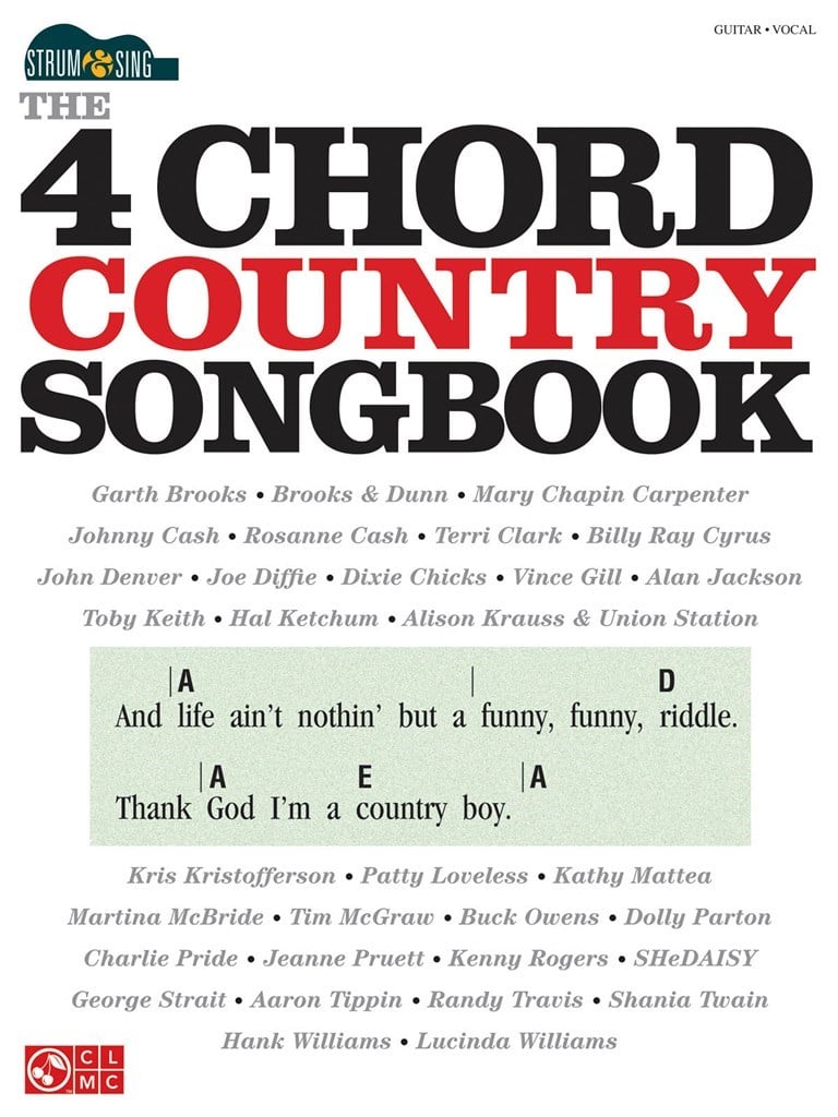4 Chord Country Songbook: Strum & Sing